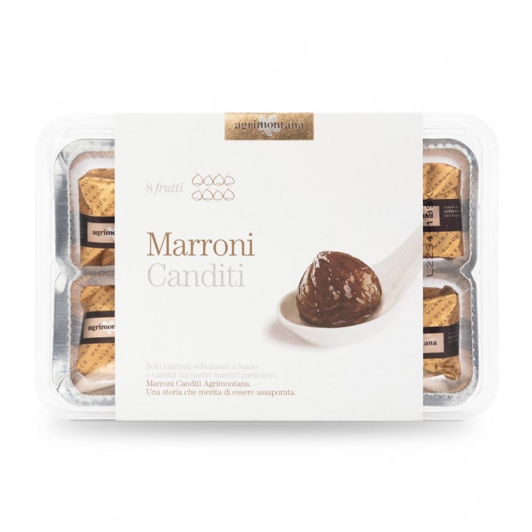 Candied Marrons case with 8...