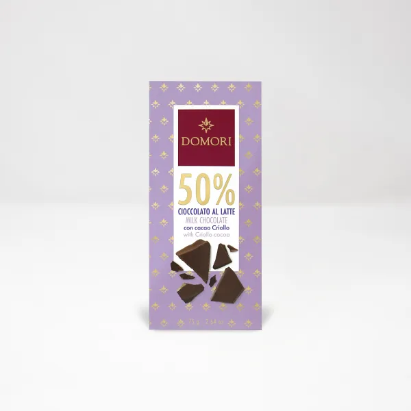 Anthology 50% Milk Chocolate with Criollo Cocoa - Domori