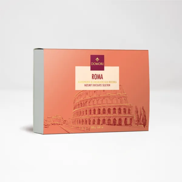 Roma: Assorted Hazelnut Chocolates - Domori
