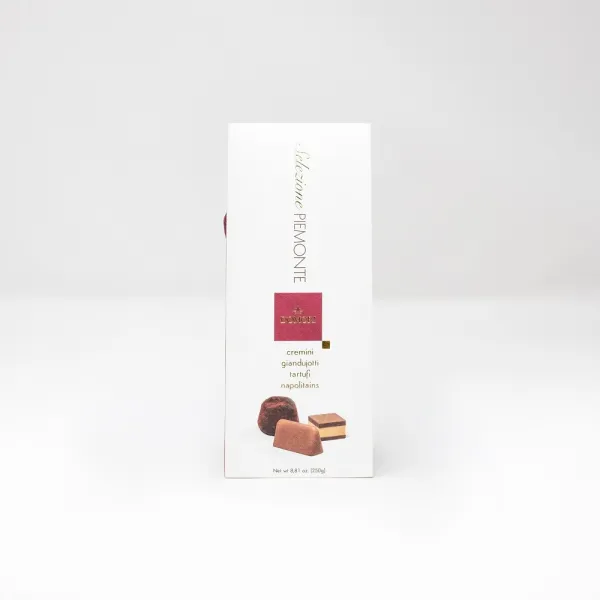 Selezione Piemonte (cremini, giandujotti, tartufi, napolitains) - 250g