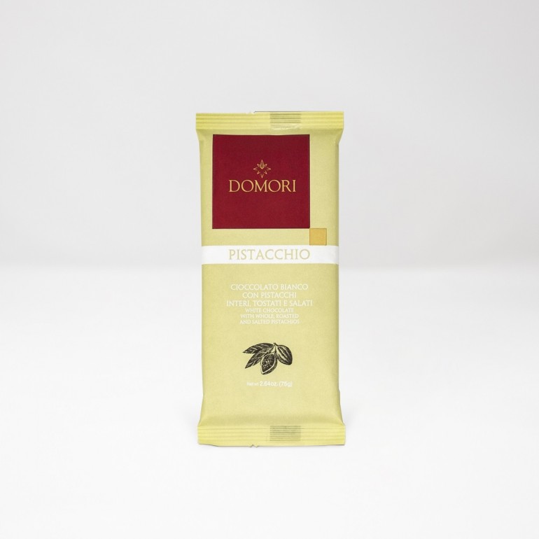 White chocolate bar with...