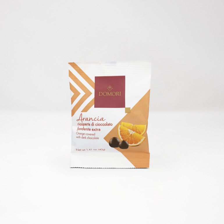 Coated Orange Cubes - 40g -...