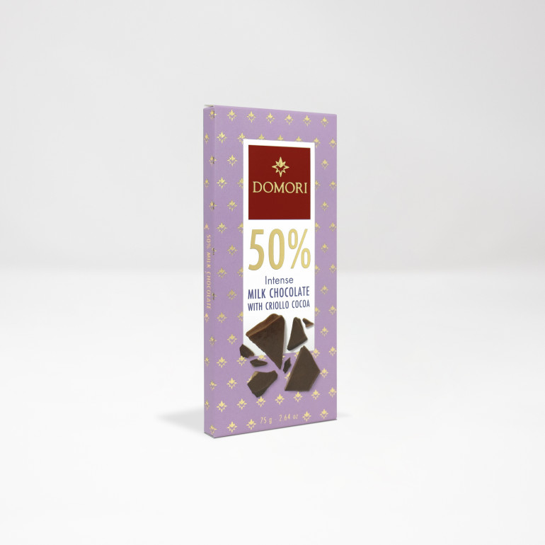 50% Criollo Milk Chocolate...