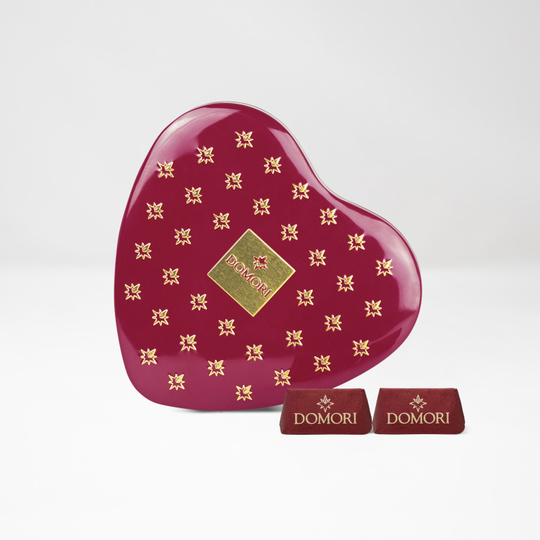 Heart-Shaped tin with...