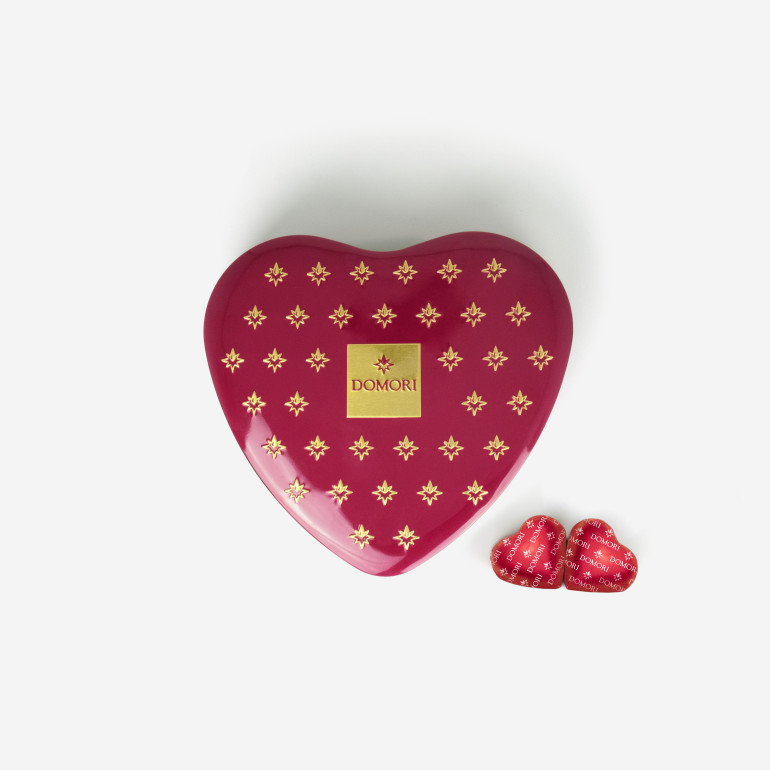 Heart-Shaped tin with...