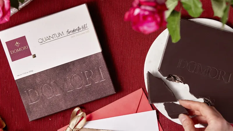 Quantum maxi tavolette di cioccolato formato grande | Domori